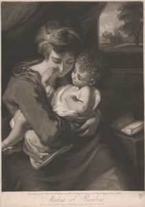 Madona con niño de John Raphael Smith