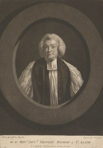 Reverendo Jonathan Shipley, Obispo de St. Asaph de John Raphael Smith