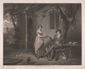 La comida del cazador de John Raphael Smith