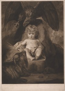 Júpiter niño de John Raphael Smith