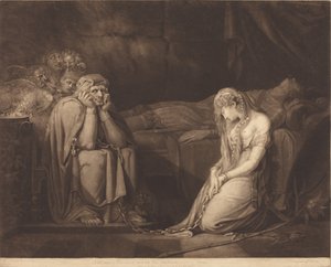 Belisane y Parcival bajo el Encantamiento de Urma de John Raphael Smith after Henry Fuseli