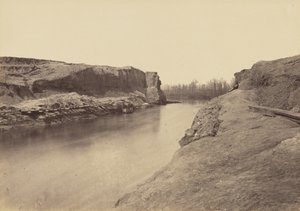Canal Dutch Gap, río James de John Reekie