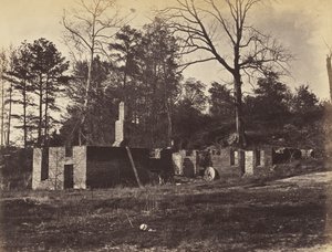 Ruinas en Gaines Mill, Virginia., abril de 1865 de John Reekie