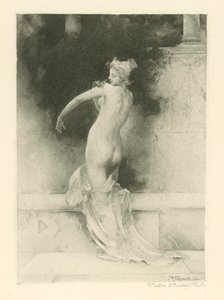 Ilustración para los poemas de Catulo (fotograbado) de John Reinhard Weguelin