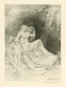 Ilustración para los poemas de Catulo (fotograbado) de John Reinhard Weguelin