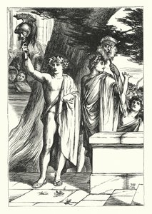 Los gemelos (grabado) de John Reinhard Weguelin