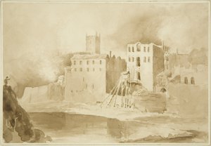Parte Trasera de la Casa de la Moneda (ahora Hospital de San Pedro) de John Reverend Eden
