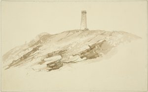 Faro en Flat Holm de John Reverend Eden