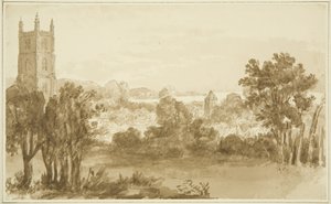 Iglesia de Portbury y Posset Point de John Reverend Eden