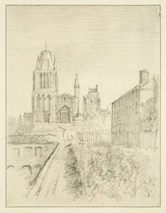 Iglesia de Redcliffe y parte de Alfred Wharf de John Reverend Eden