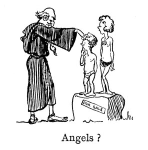 Ángeles, Papa Gregorio, Non Angli, Sed Angeli (no Ángeles, sino Anglicanos)