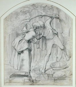 El cruce, c.1860 de John Richard Clayton