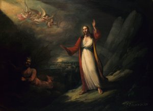 Cristo tentado por el diablo