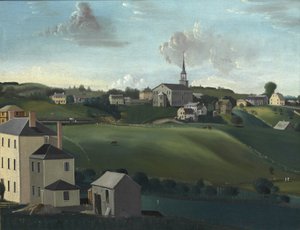 Meetinghouse Hill, Roxbury, Massachusetts de John Ritto Penniman