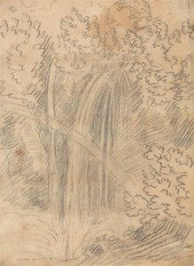 Una cascada de John Robert Cozens