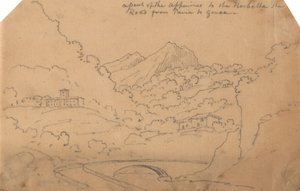 Subida de los Apeninos a la Rochetta de John Robert Cozens