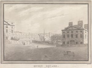 Baño: Plaza de la Reina de John Robert Cozens