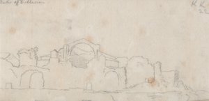 Termas de Dioclesiano de John Robert Cozens