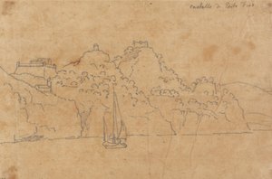 Castillo de Portofino de John Robert Cozens