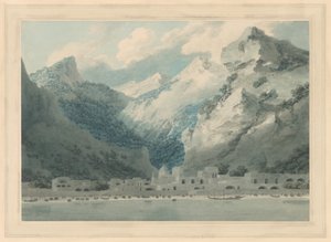 Cetara en el Golfo de Salerno de John Robert Cozens