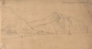 Costa de Génova hacia Lerici de John Robert Cozens