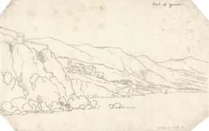 Al este de Génova de John Robert Cozens