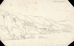 Al este de Génova de John Robert Cozens
