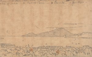 De la Villa de Sir W. Hamilton, Portici, 12 de agosto de John Robert Cozens