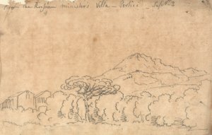 Desde el Palacio de Portici, 7 de septiembre de John Robert Cozens