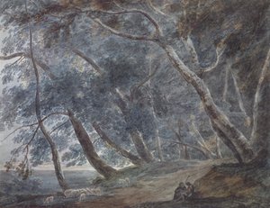Galleria Di Sopra, Lago Albano, c.1780-89 de John Robert Cozens