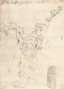 Gruta de Posillipo de John Robert Cozens