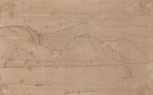 Isla de Nisida de John Robert Cozens