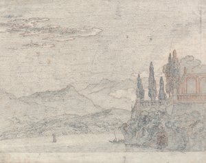 Isla Borromean, Lago Mayor de John Robert Cozens