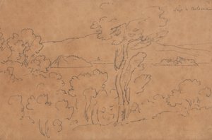 Lago de Bolsena de John Robert Cozens