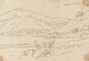 Lago Vico de John Robert Cozens