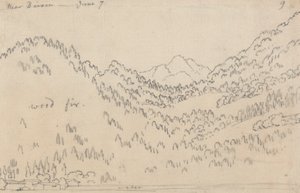 Cerca de Brixen, 7 de junio de John Robert Cozens