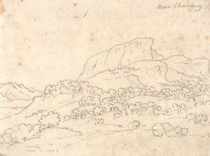 Cerca de Chamberg de John Robert Cozens