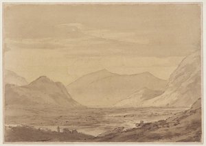 Cerca de Chiavenna de John Robert Cozens