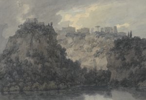 En el lago de Nemi, c.1780-83 de John Robert Cozens