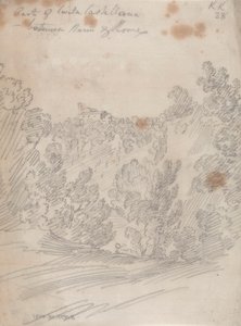 Parte de Civita Castellana, entre Narni y Roma de John Robert Cozens