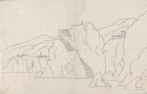 Costa rocosa de John Robert Cozens