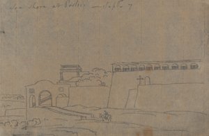 Orilla del mar en Portici, 7 de septiembre de John Robert Cozens