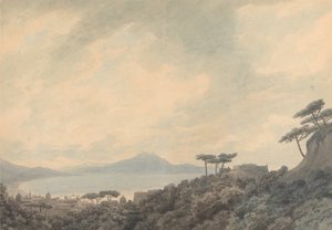 La bahía de Nápoles desde Capodimonte de John Robert Cozens