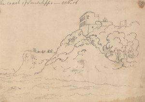 La costa de Posillipo, 16 de octubre de John Robert Cozens