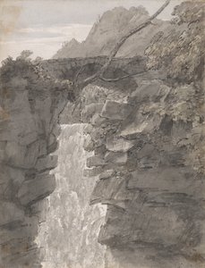 Las cataratas del Reichenbach de John Robert Cozens