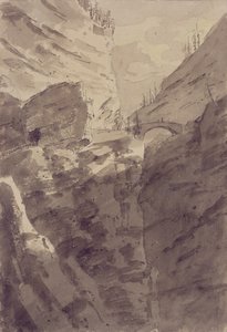 Via Mala en los Grisones de John Robert Cozens