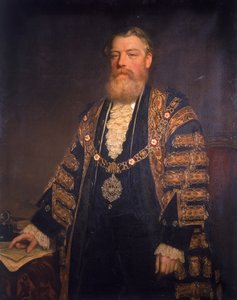 Sir Henry Edmund Knight, 1883 de John Robert Dicksee