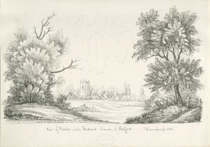 Barton under Needwood Village de John Robert Fernyhough
