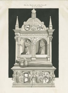 Iglesia de Eccleshall - Tumba del Obispo William Overton de John Robert Fernyhough