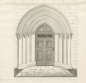 Iglesia de Uttoxeter - Puerta Sur de John Robert Fernyhough